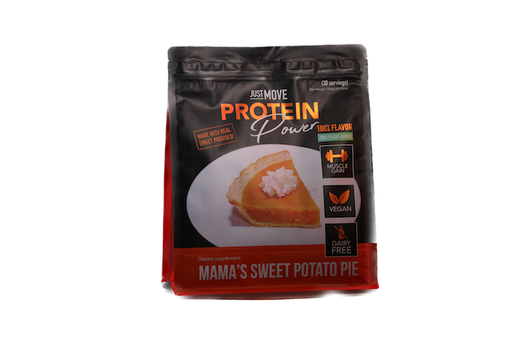 Check out Twan's Honest Review of Just Move Supplements' "Mama's Sweet Potato Pie" Protein: A Delicious Boost on Her Weight Loss Journey