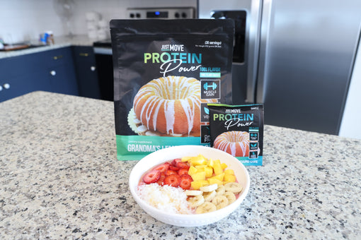 Just Move Supplements: "Sherbet" Protein Bowl