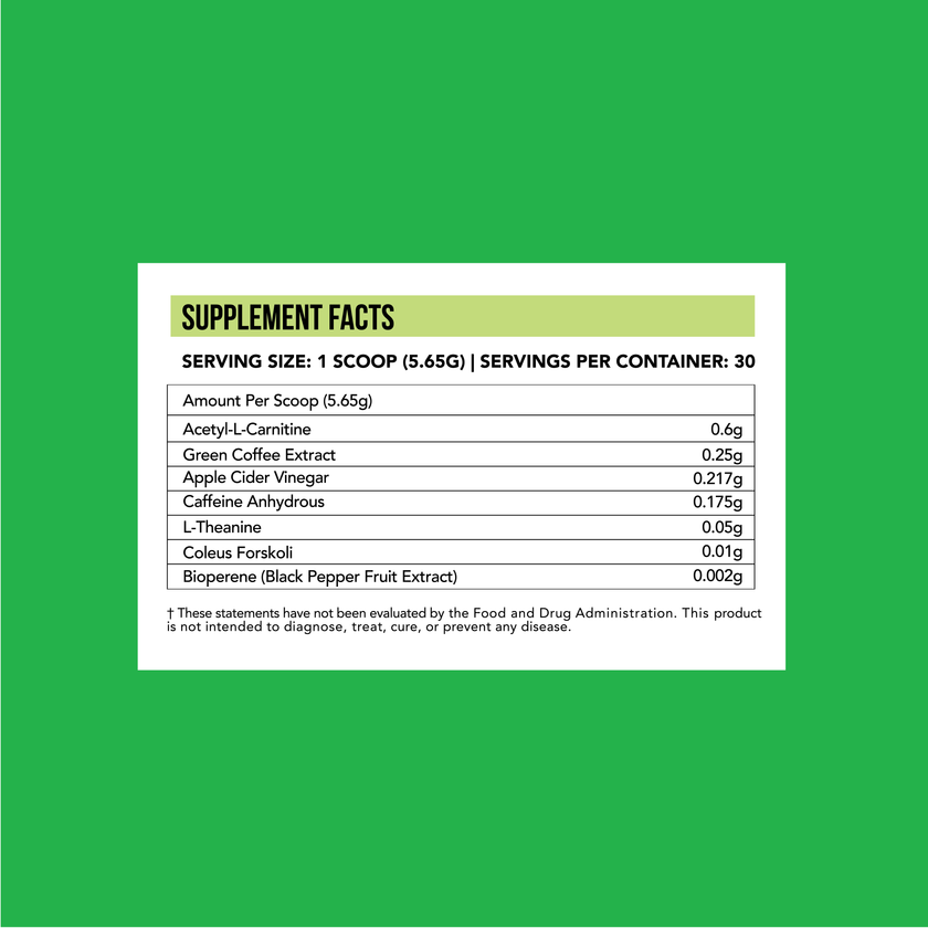 Just Shred - Green Apple Fat Burner