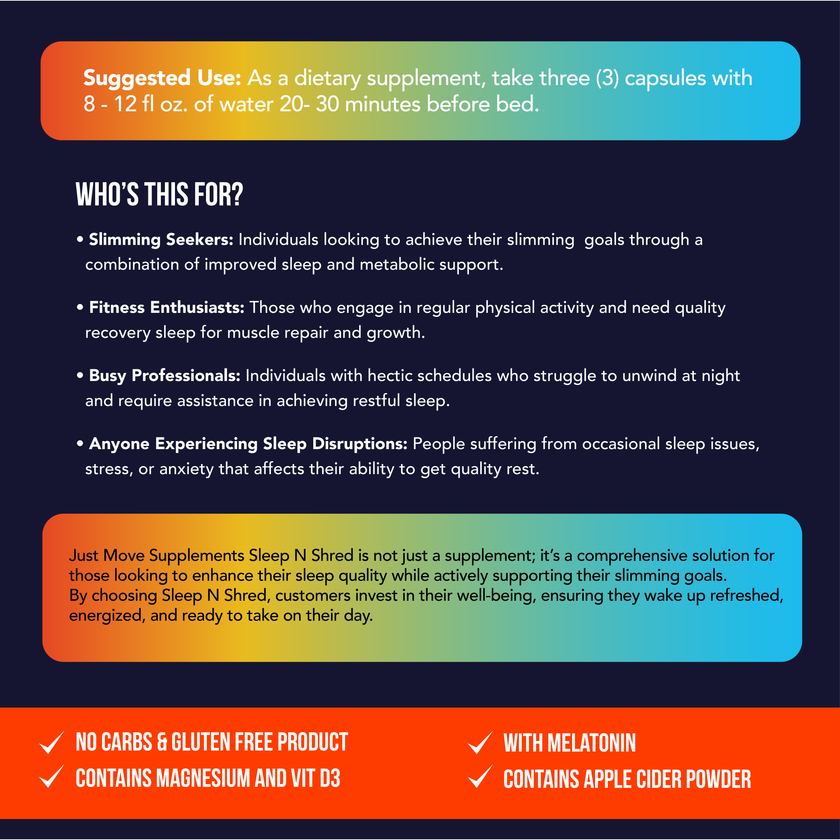 Sleep N Shred - Night-time Fat Burner