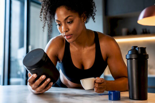 Black athlete comparing caffeine sources safely