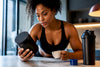 Black athlete comparing caffeine sources safely