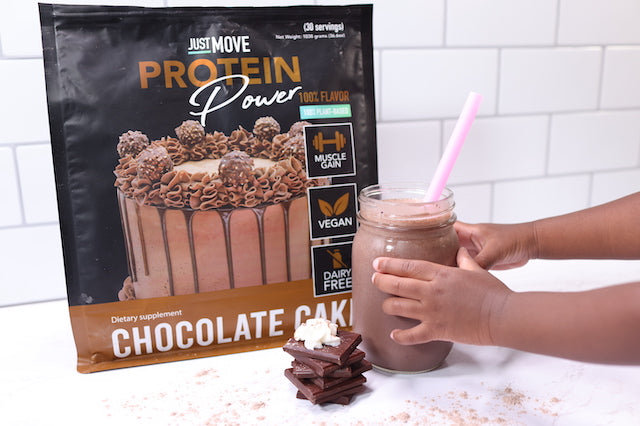A Protein Packed, Guilt Free Frosty Dessert Using Just Move Supplements