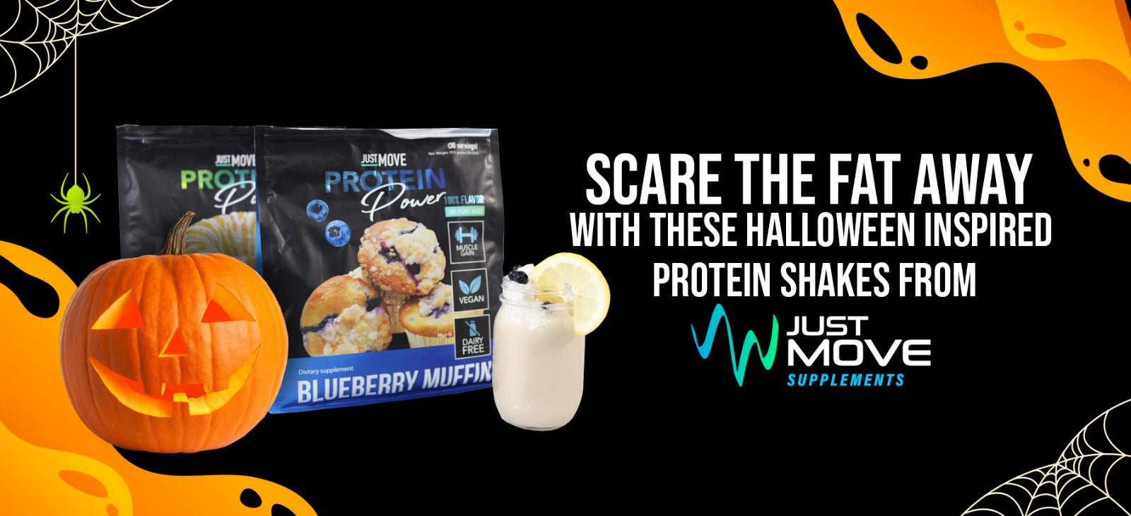 Spooktacular Protein Shakes: 10 Halloween-Inspired Recipes with Just Move Supplements