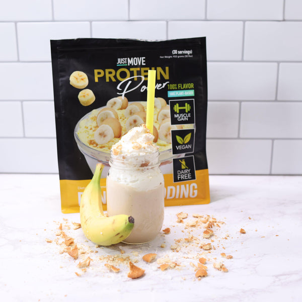 ダイエットフード R qreenbrothers Banana Pudding Vegan Protein | Just Move Supplements