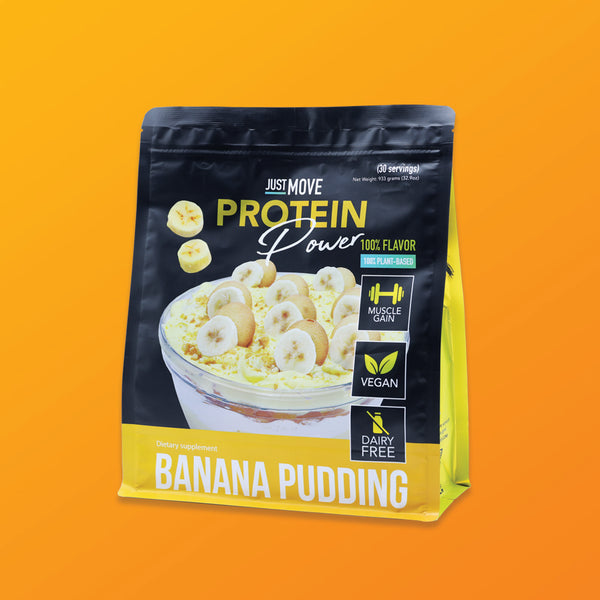 Just Move Banana Pudding Protein, Size: 32.90z