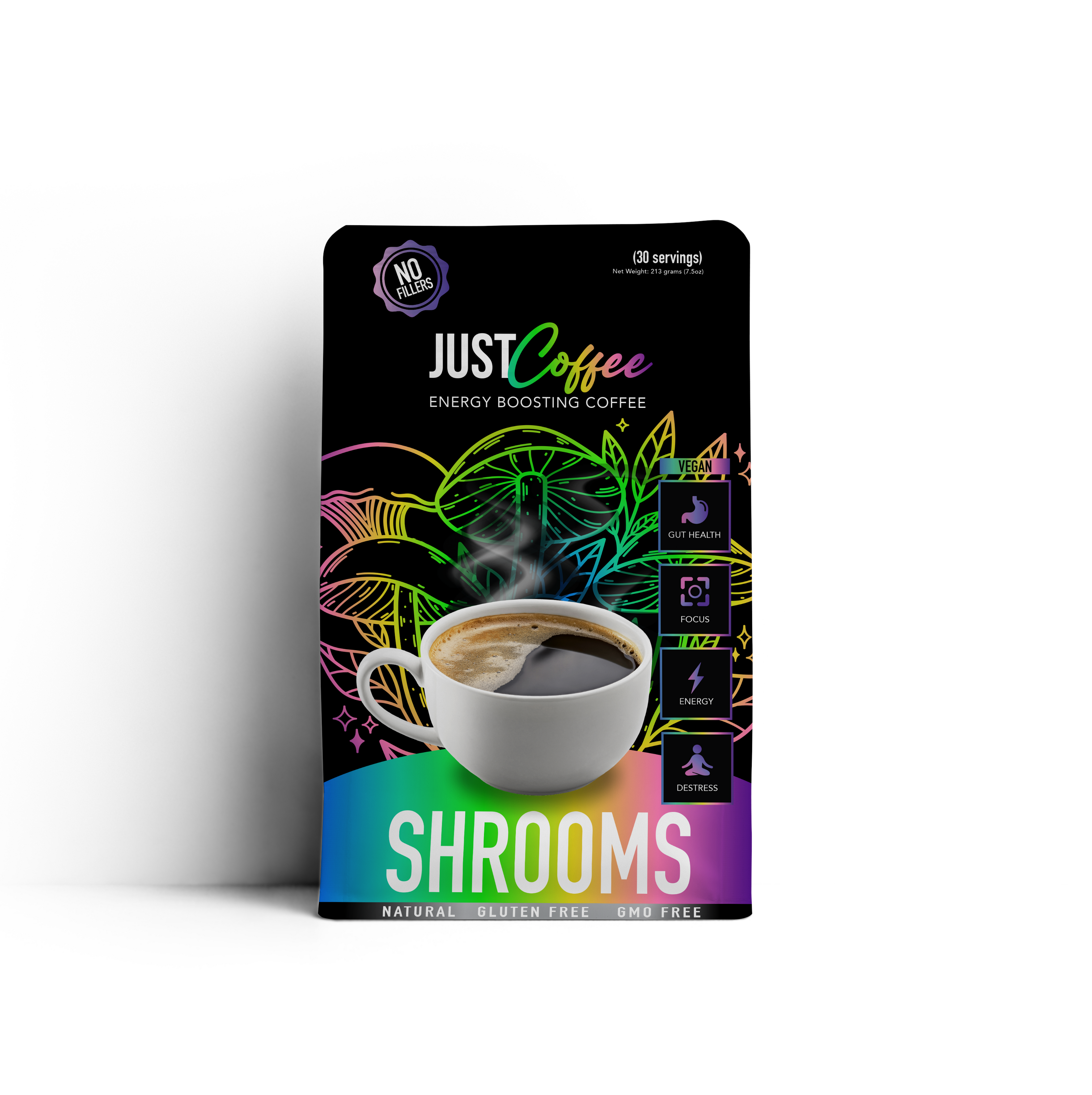 Just Shrooms Mushroom Coffee