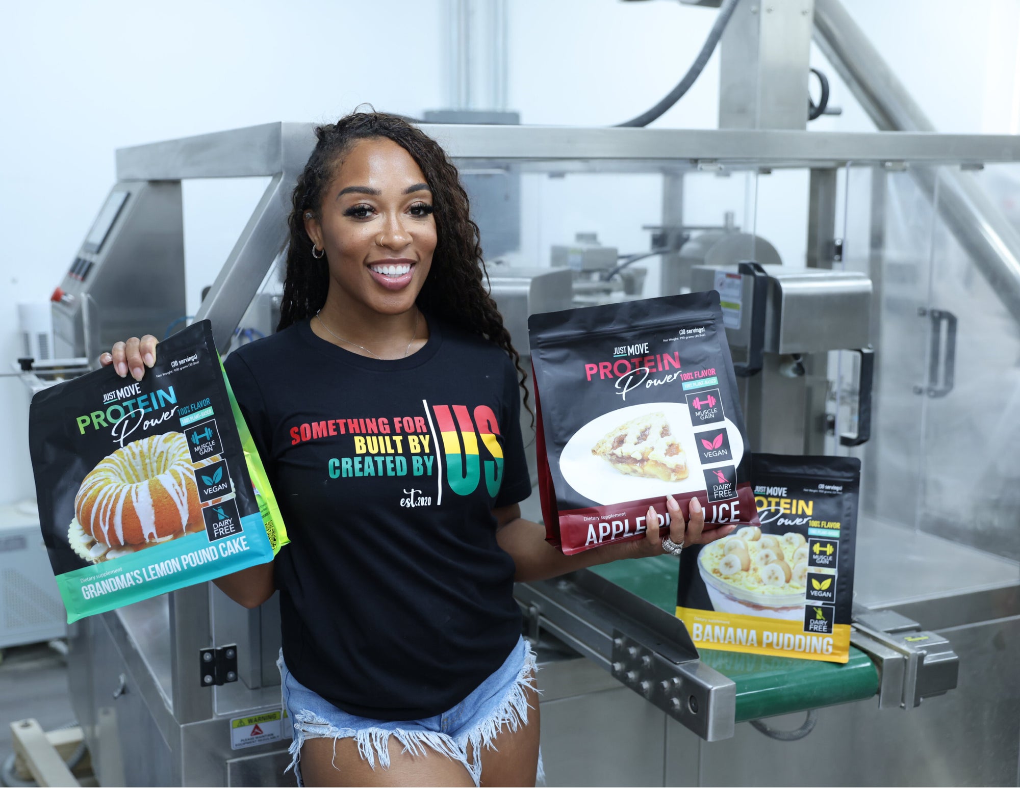 CEO and creator of Just Move Supplements - Keaira LaShae