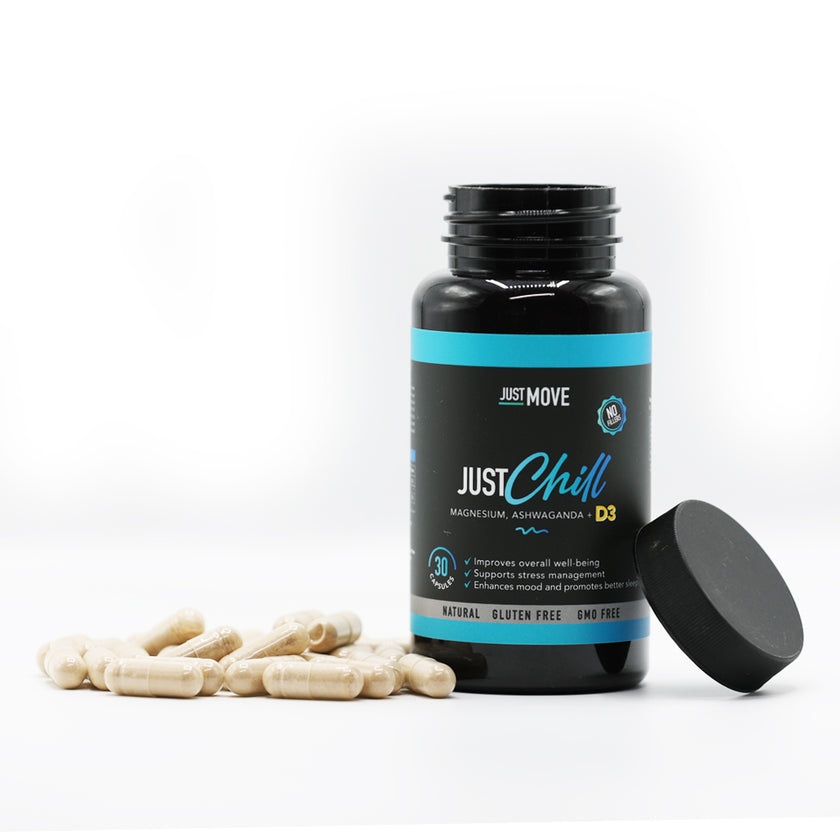 Just Chill - D3, Magnesium, Ashwaganda