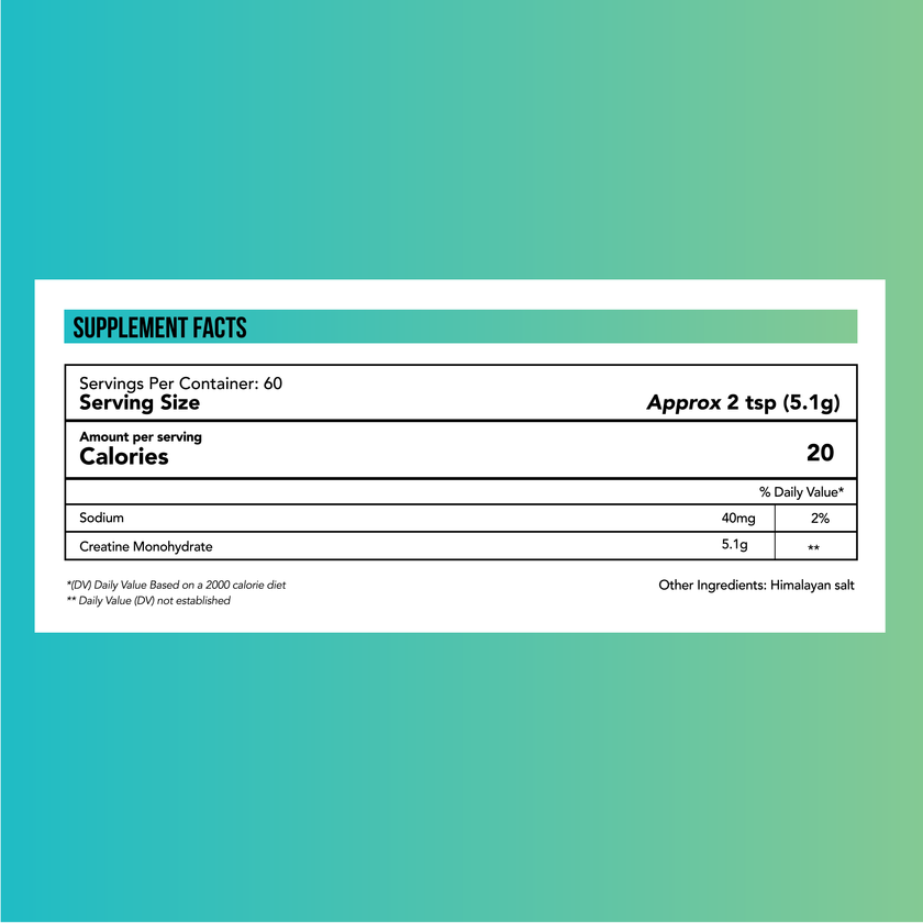 Just Creatine - Creatine Monohydrate