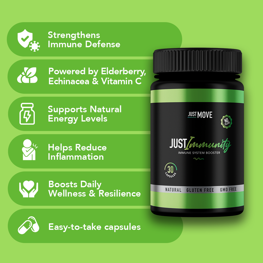 Just Immunity - Vitamin C, Elderberry, Echinacea