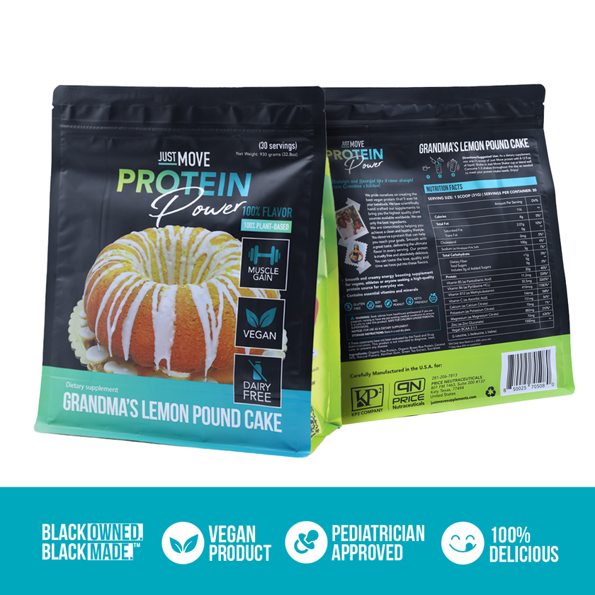 Grandma’s Lemon Pound Cake Protein