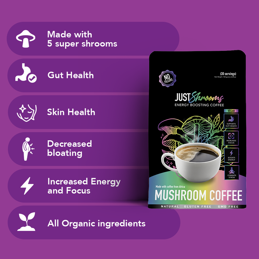 Just Shrooms Mushroom Coffee