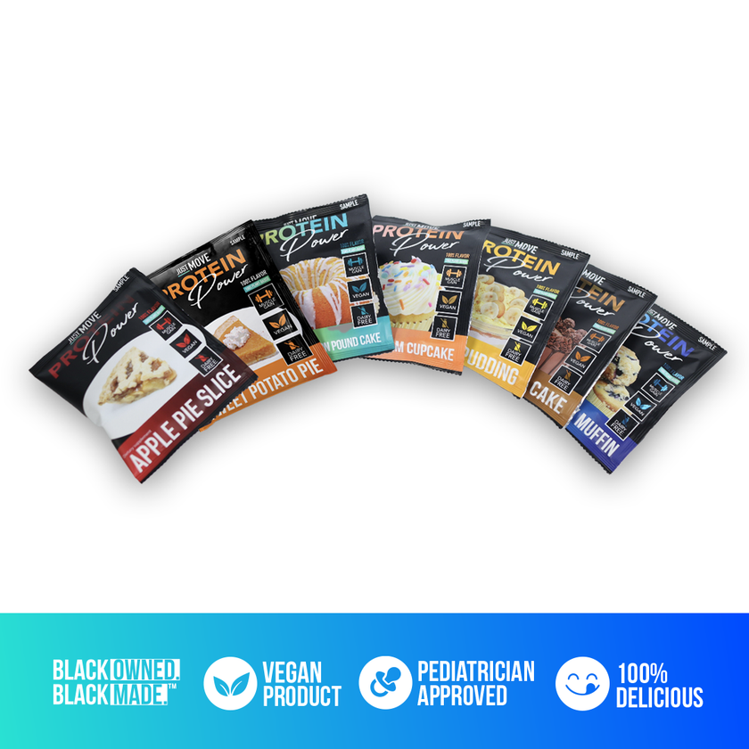 Just MOVE Protein Sample Variety Pack - 7 Flavors