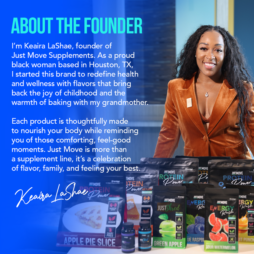 Just MOVE Protein Sample Variety Pack - 7 Flavors