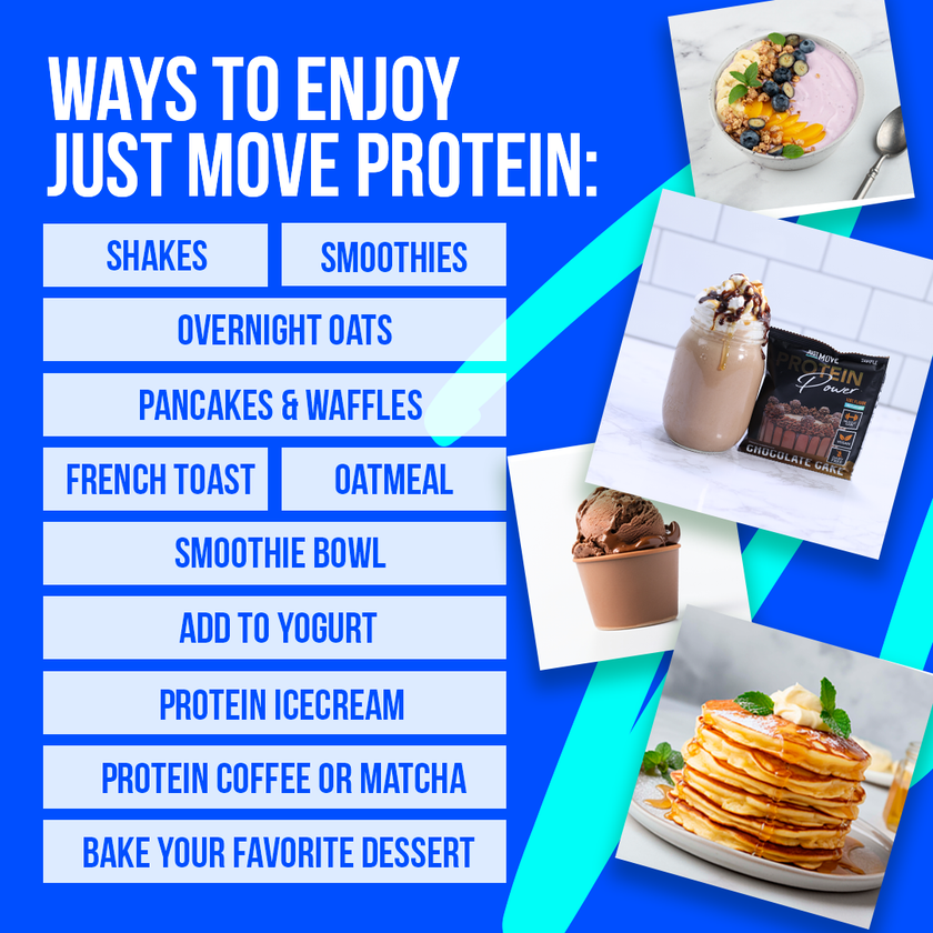 Just MOVE Protein Sample Variety Pack - 7 Flavors